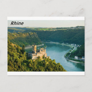 Rhine Germany  Angie. Postcard