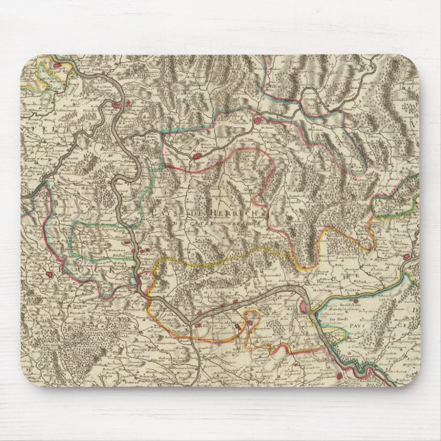 Rhine River Valley Mouse Pad (Front)