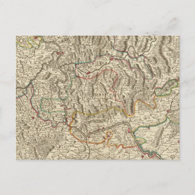 Rhine River Valley Postcard (Front)