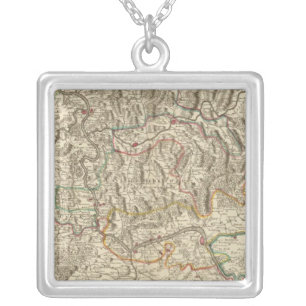 Rhine River Valley Silver Plated Necklace