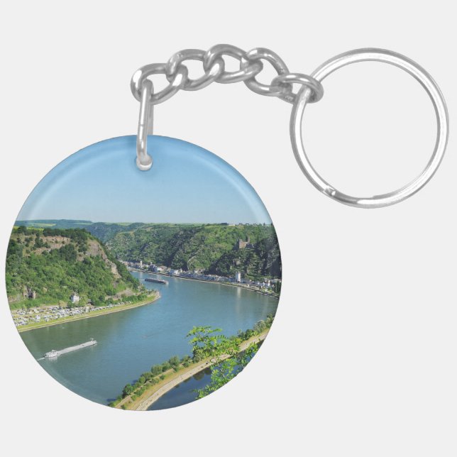 Rhine Valley at the Loreley Keychain (Back Left)