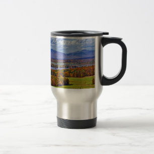 Rhinecliff Bridge in the fall Travel Mug
