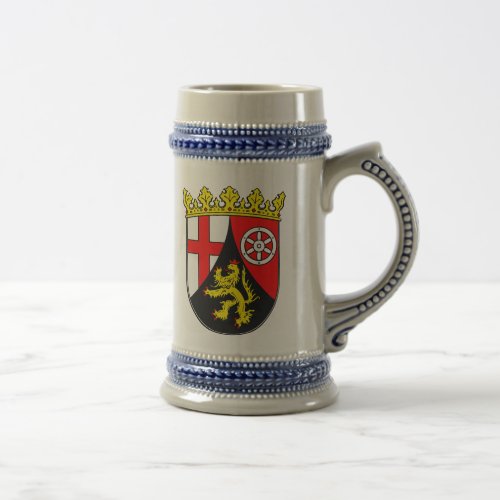 Rhineland_Palatinate Coat of Arms Beer Stein