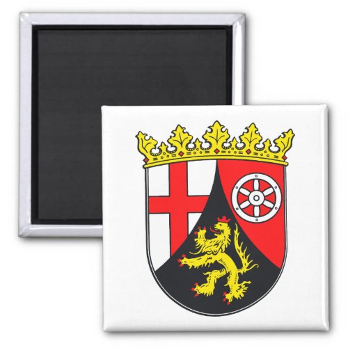 Rhineland_Palatinate Coat of Arms Magnet