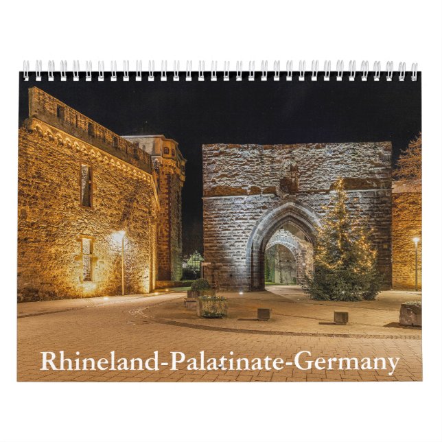 Rhineland-Palatinate-Germany Calendar (Cover)