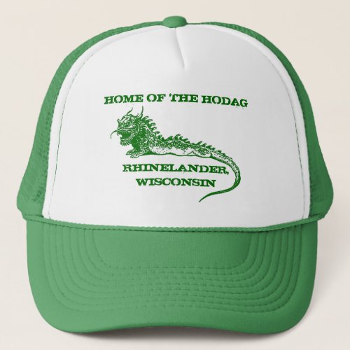 Rhinelander Wisconsin Home of the Hodag Hat Cap