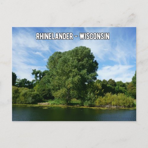 Rhinelander Wisconsin Postcard