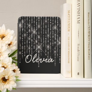 Rhinestone Bling with Name Kindle Cover