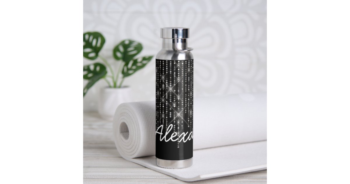 Full Bling Simple Modern Tumbler, Rhinestone Water Bottle, Made to