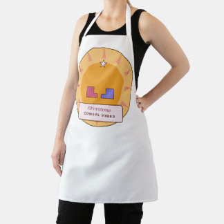 Rhinestone Cowgirl Vibes | Retro Western Sunburst Apron