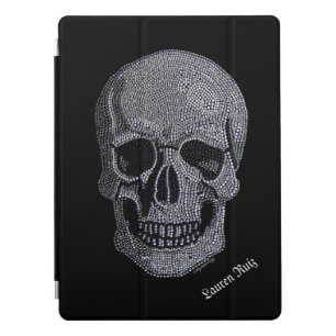 Rhinestone Skull iPad Pro Cover