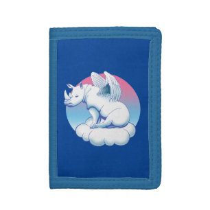 Rhino Angel - Rhinoceros Conservation Awareness Trifold Wallet