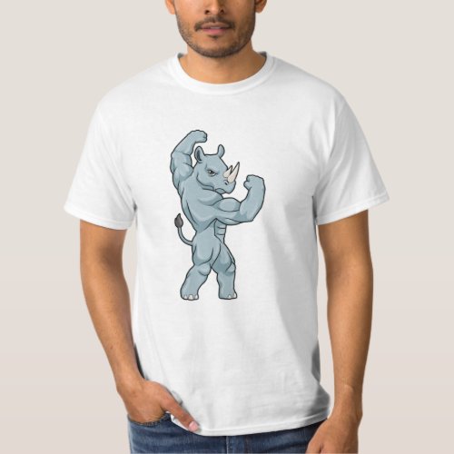 Rhino as Bodybuilder extreme T_Shirt