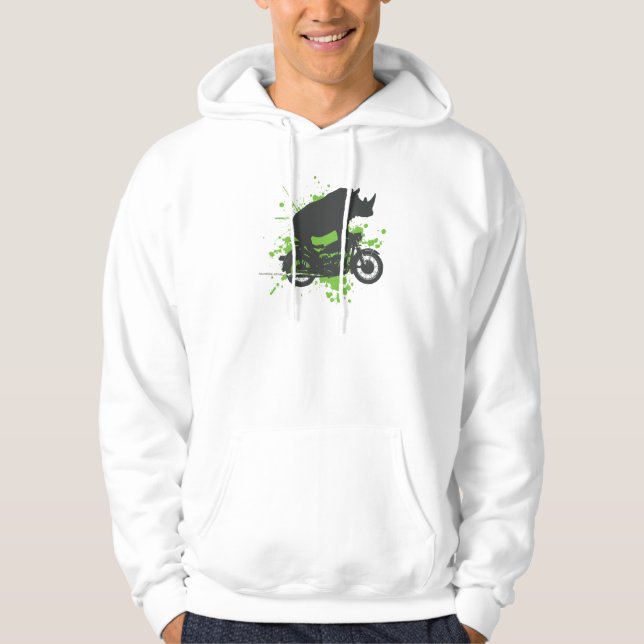 Rhino Biker Hoodie (Front)