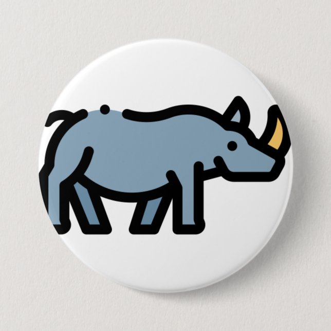 Rhino Button (Front)