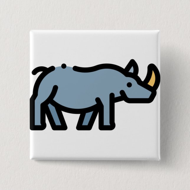 Rhino Button (Front)