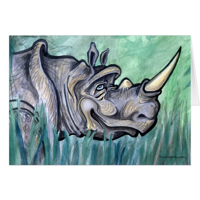 Rhino Cards (Front Horizontal)