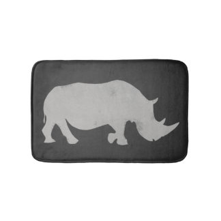 Rhino Chalkboard Bathroom Mat