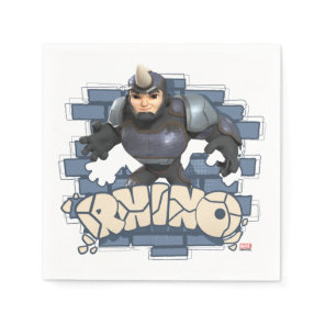 Rhino Character Badge Napkins