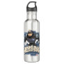Rhino Character Badge Stainless Steel Water Bottle