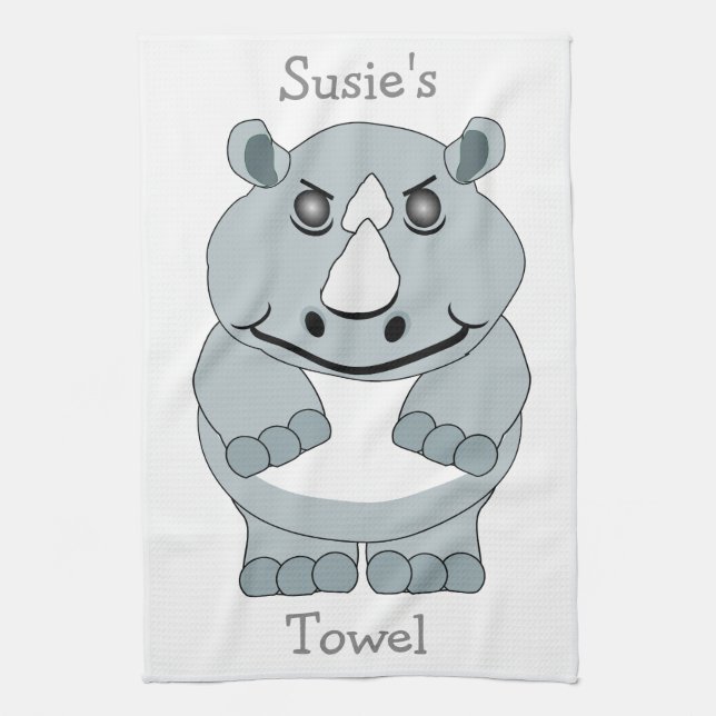 Rhino Design Kitchen Towel (Vertical)