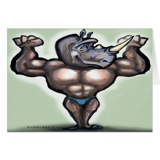 Rhino Dude Cards (Front Horizontal)