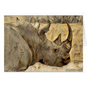 Rhino in Africa (Front Horizontal)
