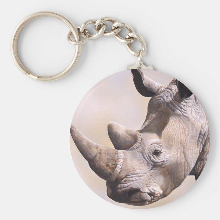 Rhino Key Chain | Zazzle.com