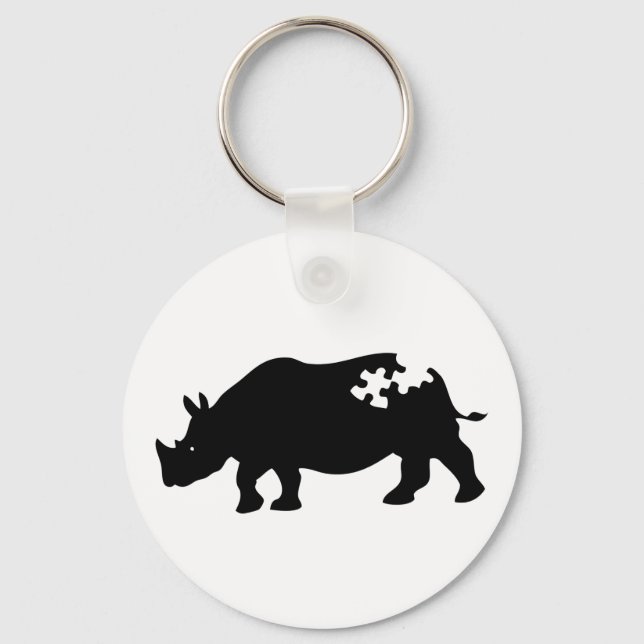 Rhino Keychain (Front)