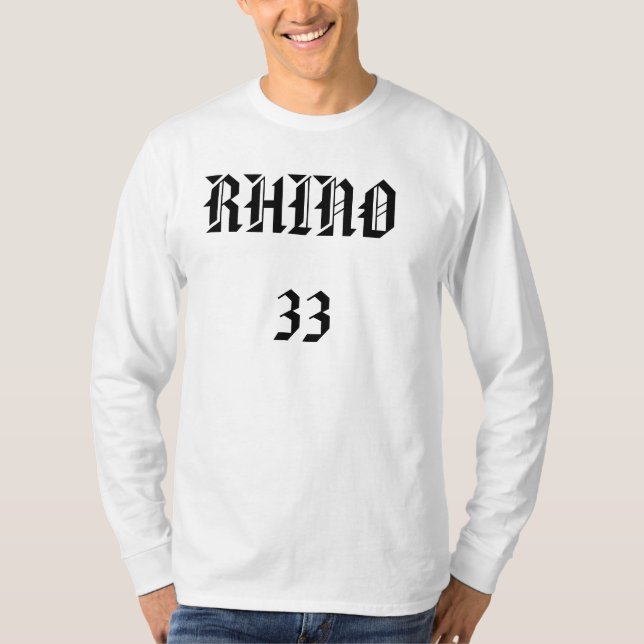 RHINO longsleve T-Shirt (Front)