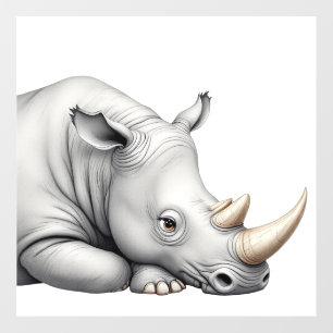 Rhino Majesty Wall Decal