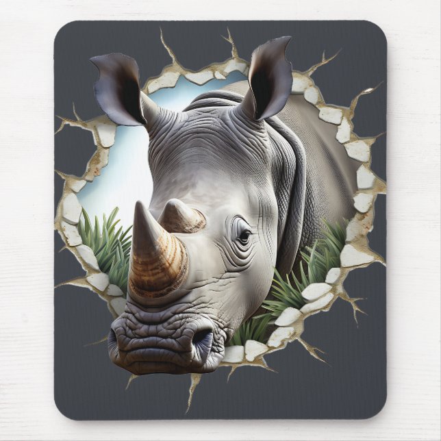 Rhino Mouse Pad (Front)