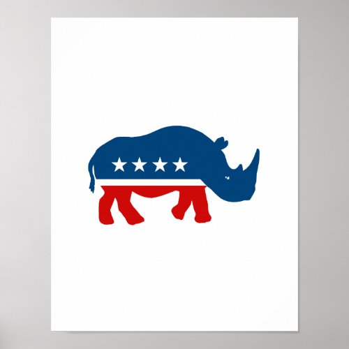 RHINO PARTYpng Poster