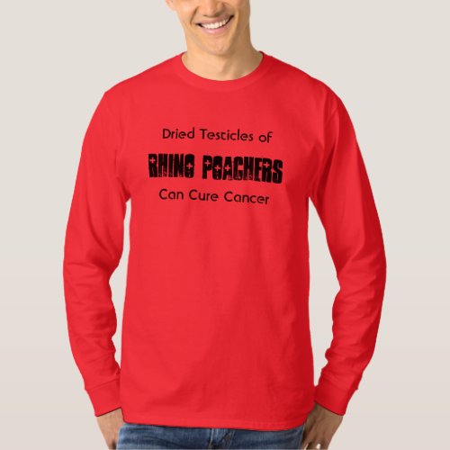 Rhino Poachers T_Shirt