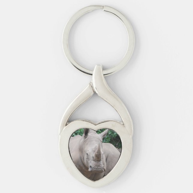 Rhino Romp Keychain (Front)