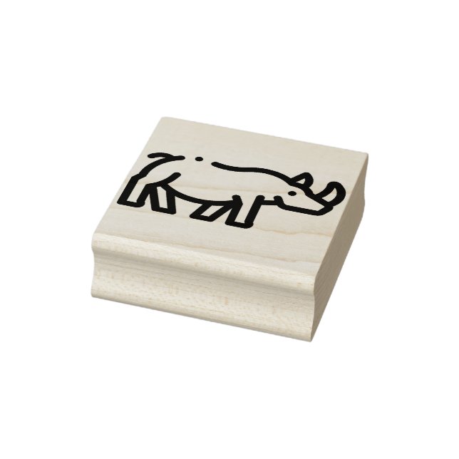 Rhino Rubber Stamp (Stamp)