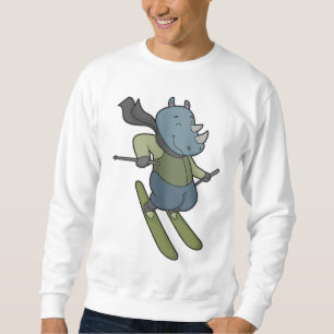 Rhino Skier Ski Sweatshirt