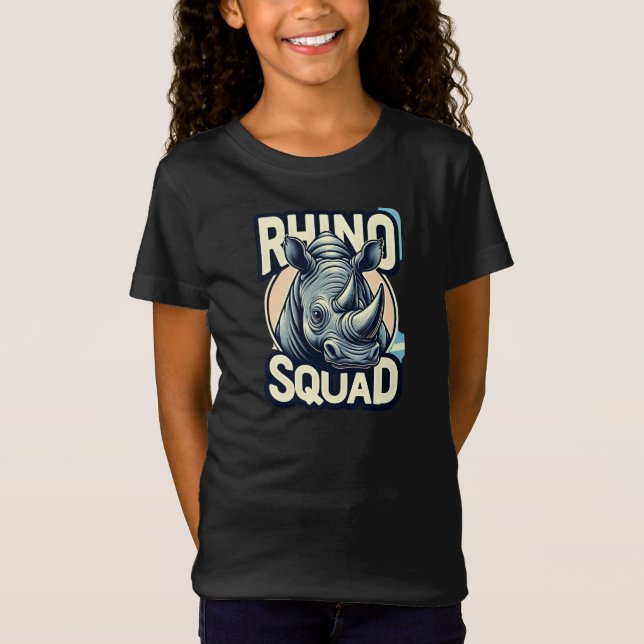 Rhino Squad" - Stand Strong Together T-Shirt (Front)