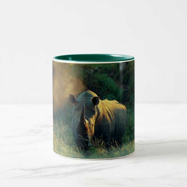 Rhino stare coffee mugs & cups (Center)