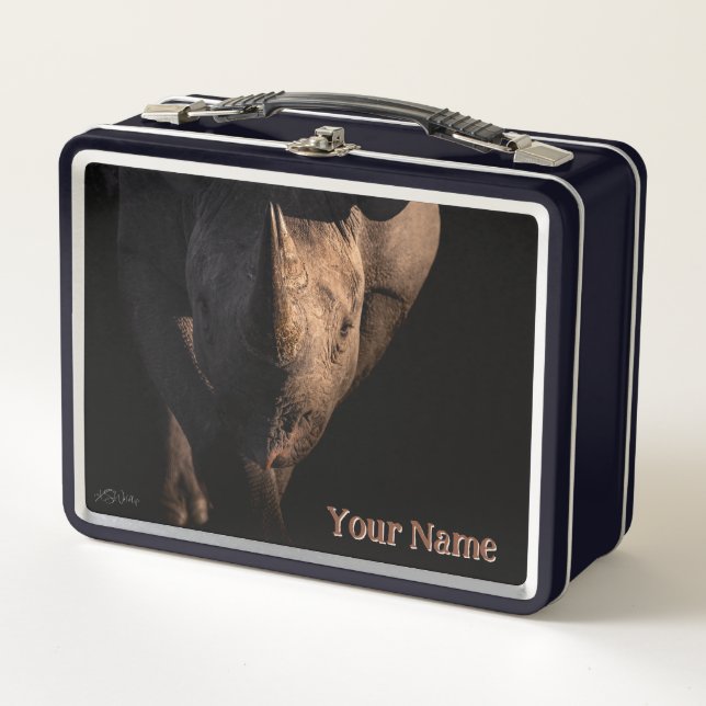 Rhino Strength Lunch Box – Custom Gift (Front)