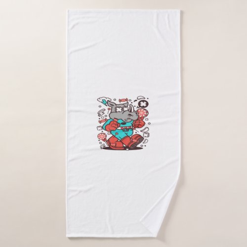 Rhino Super Candy Bath Towel