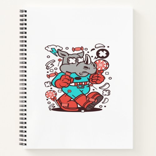 Rhino Super Candy Notebook