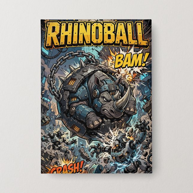 Rhinoball Button (Front)