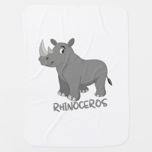 Rhinoceros baby balanket for kids baby blanket
