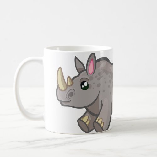 Rhinoceros  coffee mug