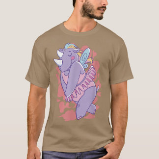 Rhinoceros Fairy Fantasy T-Shirt