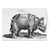 Rhinoceros, from 'Historia Animalium' (Front Horizontal)