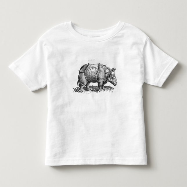Rhinoceros, from 'Historia Animalium' Toddler T-shirt (Front)