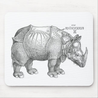 Rhinoceros Mouse Pad