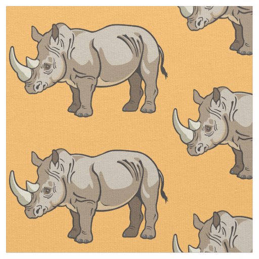 rhinoceros or rhino fabric